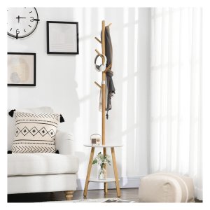Kledingrek - TrendyClothes - Hoogte 171cm - Natuurlijk wit