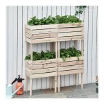 Plantenbakken - Stijlvolle Tuindecoratie - Natuurlijke Uitstraling - Grijs