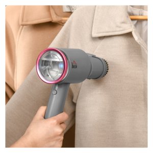 Stoomstrijkijzer met Stoomborstel - Opvouwbaar - 1520W - Grijs & Roze