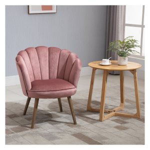 Woonkamerstoel - ComfortZone - Stevig design - Roze