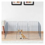 Puppyloop – Riser – 8-delig – B63 x H76 cm - roze