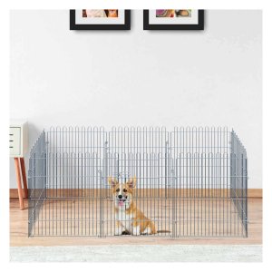 Puppyloop – Riser – 8-delig – B63 x H76 cm - roze