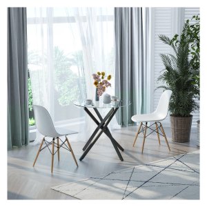 Salontafel - DesignsByUs - Veiligheidsglas - Zwart