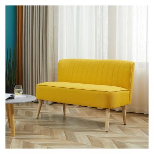 Bank - Comfort Deluxe - 2 zitplaatsen - Geel