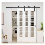 Schuifdeursysteem - LuxDecor - Accessoireset - Zwart
