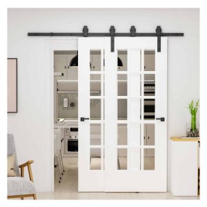 Schuifdeursysteem - LuxDecor - Accessoireset - Zwart
