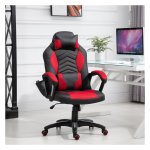 Massagestoel - Gaming - Massagefunctie - Warmte - Rood