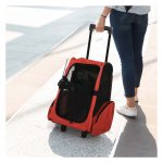 Hondentrolley - Draagtas en transporttas - Rood