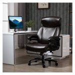 Gamingstoel - BUSCHAK - Schommelfunctie - Ergonomisch - Zwart