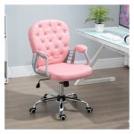 Voorzitterrugleuning - Ergonomisch gevuld - Roze