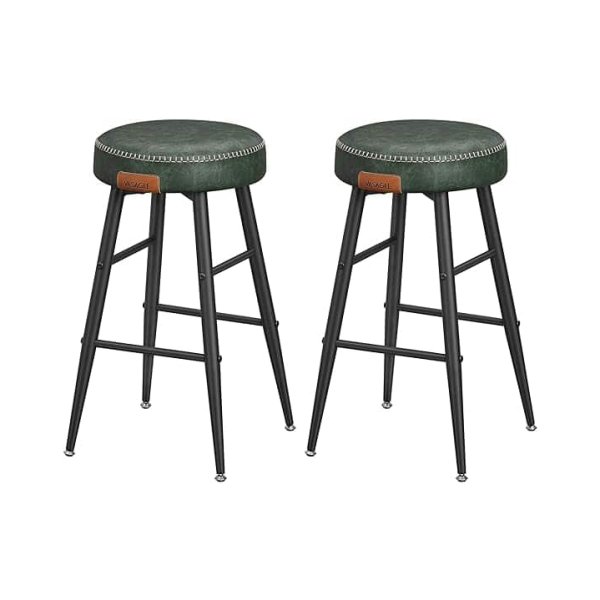 Barkruk - Echo Collectie - Kunstleer - Bosgroen