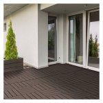 Terrastegels - Eenvoudig te plaatsen - Hoogwaardige kwaliteit - Grijs