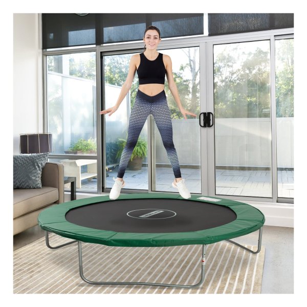 Trampolinerand - Veiligheidsrand - Weerbestendig - Groen