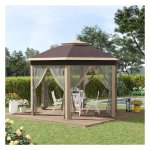 Partytent - EasyGarden - Pop-up - Dubbel dak - Beige