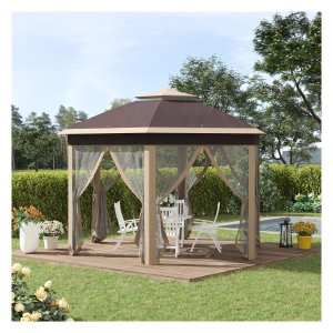 Partytent - EasyGarden - Pop-up - Dubbel dak - Beige