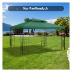 Dakzeil - Metalen tuinpaviljoen - Waterdicht - Groen