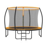 Trampoline Outdoor, Garden Trampoline met netwerk en geleider, intern veiligheidsnet, TÜV Rheinland GS -certificaat