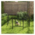 Puppyren - DeluxePets - Hangend rooster - Deur - Zwart