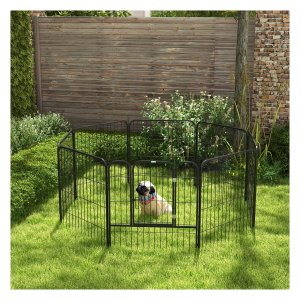 Puppyren - DeluxePets - Hangend rooster - Deur - Zwart