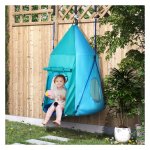 Kinderschommeltent - Speelplezier - Waterdicht - Blauw