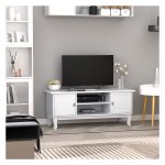 Tv-meubel - DesignX - Ruimtebesparend – Stijlvol - Zwart