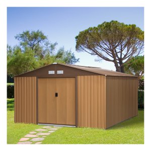 Tuinhuis - Stijlvol design - Ruime opslag - Bruin