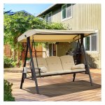 Schommelbank - Hollywood - Zonnedak - Beige