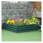 Tuinbed - Staalgroen - Bloembak - Moestuinbed