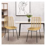 Stoelen - ModerneStoelen - Comfortabel - Stijlvol - Geel