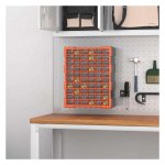 Sorteerdoos - Zaza Home - 60 compartimenten - Oranje