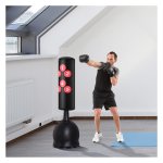 Bokszak - Heavy Duty - Zuignapbasis - Zwart