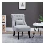 Fauteuil – RelaxBuddy - Verstelbare voetensteun - Grijs