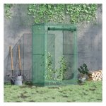 Plantenhuis - Winddicht tomatenhuis - Stabiel en veilig - Donkergroen