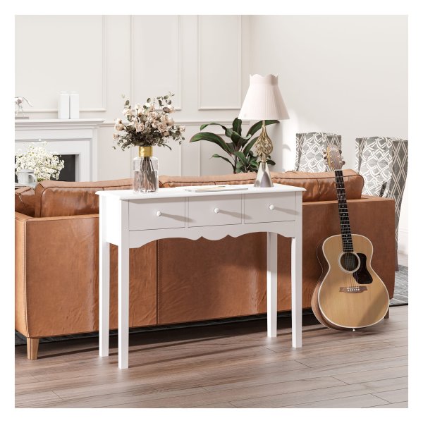 Tafel - ModerneDesigns - Bijzettafel - Decoratief - Wit