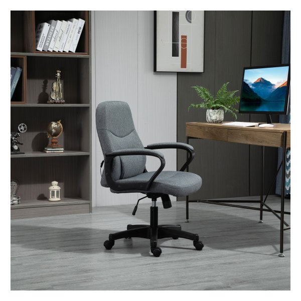 Bureaustoel - ComfortMaster - Massagefunctie – Ergonomisch - Zwart