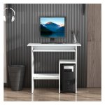 Bureau - KinderDesk - Schoolwerk - Gaming - Wit