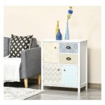 Dressoir - Ording - Shabby Chic - Kleurrijk