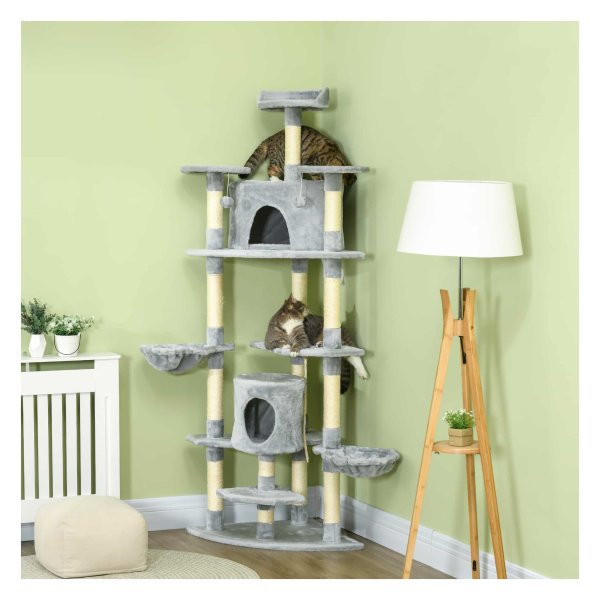 Klimboom - LuxeKrab - Speels – Stevig - Grijs