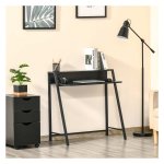 Bureau - Survival Metaal - Kabelbeheer - Zwart