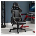Ergonomisch - Wellnessexpert - Synthetisch leer - Schuim - Zwart