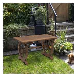 Tuintafel - - Massief hout - Weerbestendig - Bruin