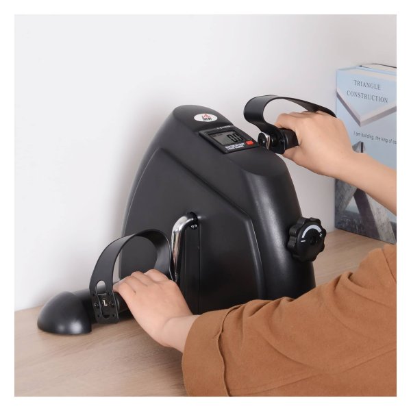 Fietsapparaat - Mini Trainer - LCD-scherm - Zwart