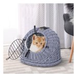 Vervoersmand – Petcom – Opvouwbaar – Ademend - Grijs