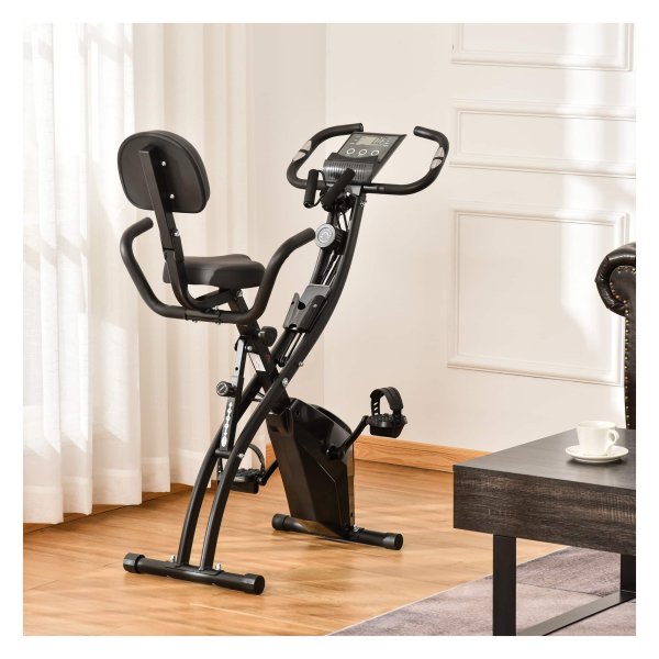 Hometrainer - TrainingZone - 8 weerstandsniveaus - Trimwiel - Zwart