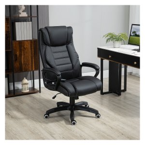 Massagestoel - RelaxMax - Draaifunctie - Ergonomisch - Zwart