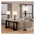 Lampenset - Vintage Collection - Tafel & Vloerlampen - Zwart/Wit
