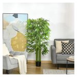 Kunstbamboeplant - GreenXL - Groot formaat – Realistisch - Groen