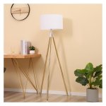 Vloerlamp - Stijlvol design - Goudkleurig