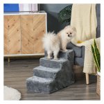 Huisdiertrap - LuxePaws - Geschikt voor katten en honden - Grijs