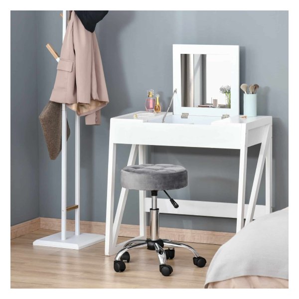 Salonkruk - LuxTrend - Verstelbaar en Comfortabel - Grijs